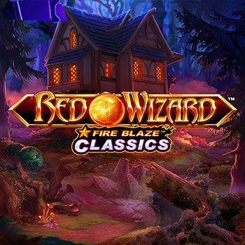 Fire blaze red wizard